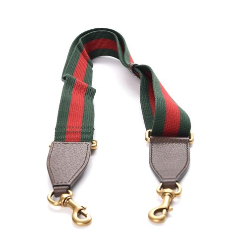 authentic gucci purse strap|gucci web shoulder strap.